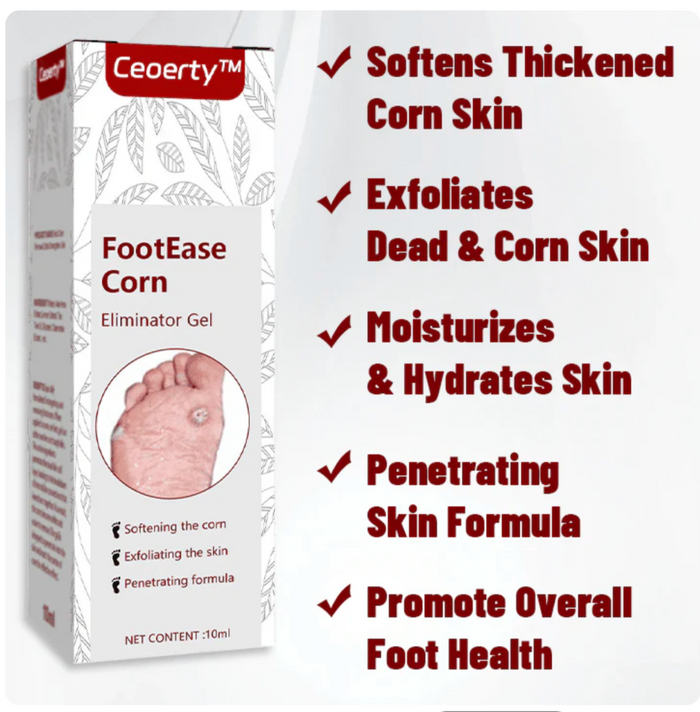 Ceoerty™ Footease Corn Eliminator Gel