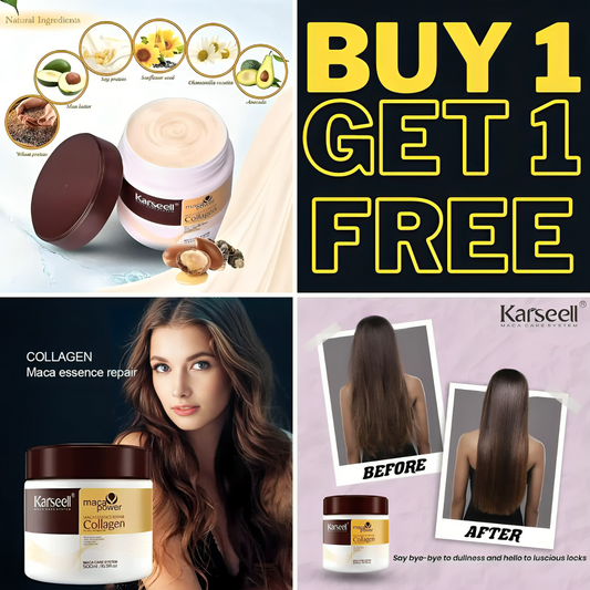 KARSEELL® MACA POWER COLLAGEN HAIR MASK ( BUY 1 GET 1 FREE )