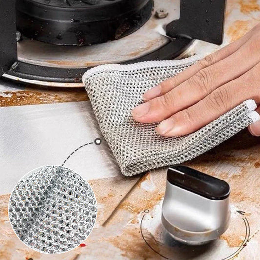 Multifunctional Non-Scratch Wire Dish Cloth | 🔥 Buy 5 Get 5 Free - Only For Today 🔥